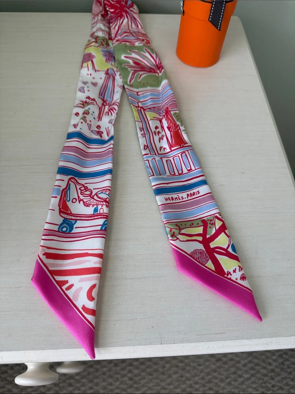 Hermes twilly silk